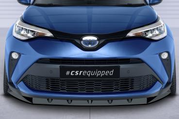 CSR Frontspoiler | Cup-Spoilerlippe mit ABE für Toyota C-HR CSL634-L schwarz matt (Lackierung erforderlich)