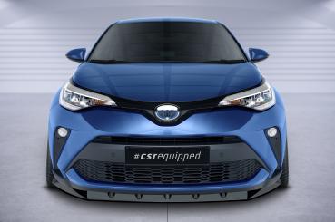 CSR Frontspoiler | Cup-Spoilerlippe mit ABE für Toyota C-HR CSL634-L schwarz matt (Lackierung erforderlich)