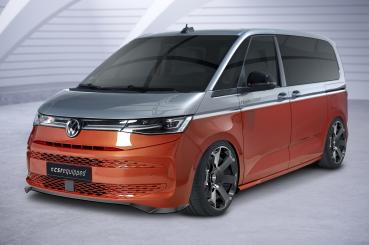 CSR Frontspoiler | Cup-Spoilerlippe mit ABE für VW T7 CSL640-G Glossy schwarz glänzend (keine Lackierung erforderlich)
