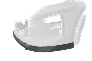 CSR Frontspoiler | Cup-Spoilerlippe mit ABE für Kia Ceed (CD) CSL643-C Carbon Look Hochglanz (keine Lackierung erforderlich)