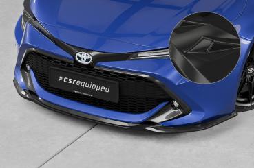CSR Frontspoiler | Cup-Spoilerlippe mit ABE für Toyota Corolla (E210) Touring Sports / Steilheck CSL648-G Glossy schwarz Hochglanz (keine Lackierung erforderlich)