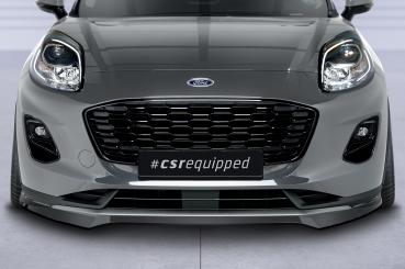 CSR Frontspoiler | Cup-Spoilerlippe mit ABE für Ford Puma Titanium CSL651-L schwarz matt (Lackierung erforderlich)