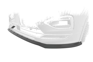 CSR Frontspoiler | Cup-Spoilerlippe mit ABE für Seat Tarraco FR CSL653-L Lackierung erforderlich (schwarz matt)
