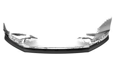 CSR Frontspoiler | Cup-Spoilerlippe mit ABE für Mazda 6 (Typ GL) CSL657-L schwarz matt (Lackierung erforderlich)