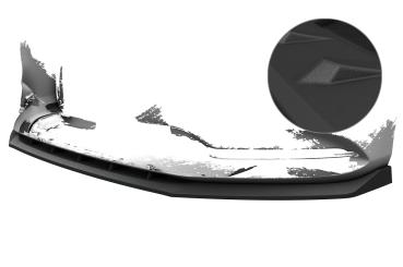 CSR Frontspoiler | Cup-Spoilerlippe mit ABE für Mazda 6 (Typ GL) CSL657-S schwarz matt strukturiert (keine Lackierung erforderlich)