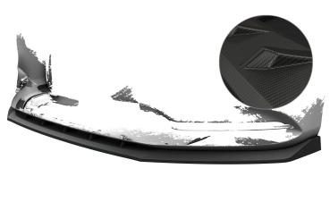 CSR Frontspoiler | Cup-Spoilerlippe mit ABE für Mazda 6 (Typ GL) CSL657-M Carbon Look matt strukturiert (keine Lackierung erforderlich)