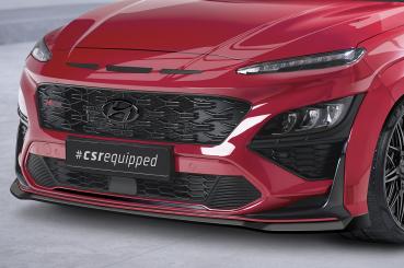 CSR Frontspoiler | Cup-Spoilerlippe mit ABE für Hyundai Kona N/N-Line CSL661-S schwarz matt strukturiert (keine Lackierung erforderlich)