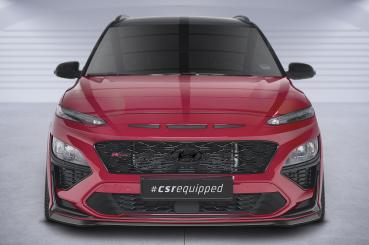 CSR Frontspoiler | Cup-Spoilerlippe mit ABE für Hyundai Kona N/N-Line CSL661-S schwarz matt strukturiert (keine Lackierung erforderlich)