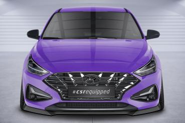 CSR Frontspoiler | Cup-Spoilerlippe mit ABE für Hyundai I30 (PD) CSL663-L schwarz matt (Lackierung erforderlich)