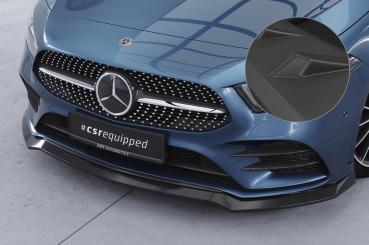 CSR Frontspoiler | Cup-Spoilerlippe mit ABE für Mercedes-Benz A-Klasse 177 A35 AMG/AMG-Line CSL664-L schwarz matt (Lackierung erforderlich)