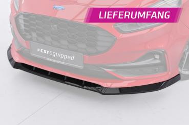CSR Frontspoiler | Cup-Spoilerlippe mit ABE für Ford S-Max MK2 CSL666-L schwarz matt (Lackierung erforderlich)