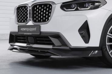 CSR Frontspoiler | Cup-Spoilerlippe mit ABE für BMW X4 (G02) CSL672-K Kupfer matt (keine Lackierung erforderlich)