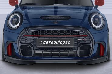 CSR Frontspoiler | Cup-Spoilerlippe mit ABE für Mini F55, F56, F57 JCW-Trim CSL673-G Glossy schwarz Hochglanz (keine Lackierung erforderlich)