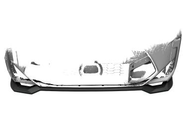 CSR Frontspoiler | Cup-Spoilerlippe mit ABE für BMW X3 (F97) CSL674-G Glossy schwarz Hochglanz (keine Lackierung erforderlich)