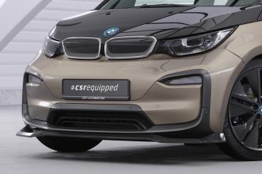 CSR Frontspoiler | Cup-Spoilerlippe mit ABE für BMW i3 CSL676-L schwarz matt (Lackierung erforderlich)
