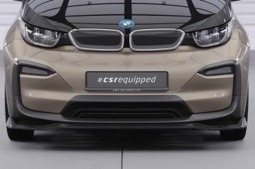 CSR Frontspoiler | Cup-Spoilerlippe mit ABE für BMW i3 CSL676-L schwarz matt (Lackierung erforderlich)