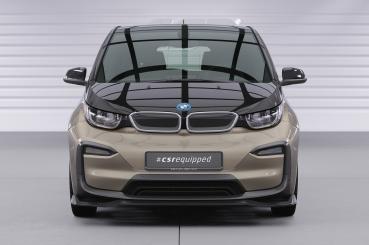 CSR Frontspoiler | Cup-Spoilerlippe mit ABE für BMW i3 CSL676-L schwarz matt (Lackierung erforderlich)
