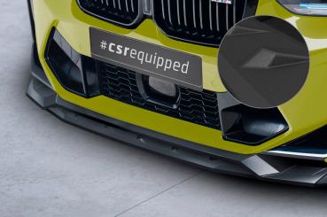 CSR Frontspoiler | Cup-Spoilerlippe mit ABE für BMW X3 (F97) CSL678-S schwarz matt strukturiert (keine Lackierung erforderlich)