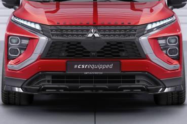 CSR Frontspoiler | Cup-Spoilerlippe mit ABE für Mitsubishi Eclipse Cross CSL685-L schwarz matt (Lackierung erforderlich)