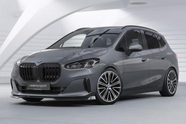 CSR Frontspoiler | Cup-Spoilerlippe mit ABE für BMW 2er (U06) Active Tourer CSL690-L schwarz matt (Lackierung erforderlich)