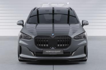 CSR Frontspoiler | Cup-Spoilerlippe mit ABE für BMW 2er (U06) Active Tourer CSL690-L schwarz matt (Lackierung erforderlich)