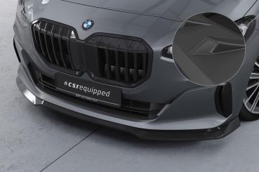 CSR Frontspoiler | Cup-Spoilerlippe mit ABE für BMW 2er (U06) Active Tourer CSL690-L schwarz matt (Lackierung erforderlich)