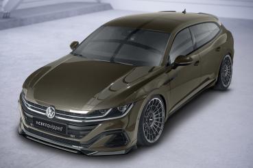 CSR Frontspoiler | Cup-Spoilerlippe mit ABE für VW Arteon CSL692-S schwarz matt strukturiert (keine Lackierung erforderlich)
