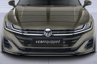 CSR Frontspoiler | Cup-Spoilerlippe mit ABE für VW Arteon CSL692-S schwarz matt strukturiert (keine Lackierung erforderlich)