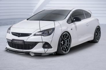 CSR Frontspoiler | Cup-Spoilerlippe mit ABE für Opel Astra J GTC CSL693-L schwarz matt (Lackierung erforderlich)