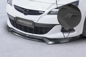 CSR Frontspoiler | Cup-Spoilerlippe mit ABE für Opel Astra J GTC CSL693-L schwarz matt (Lackierung erforderlich)