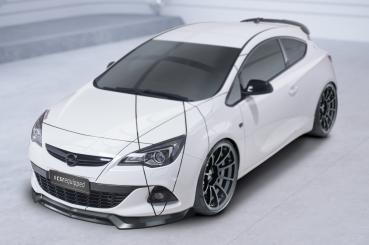 CSR Frontspoiler | Cup-Spoilerlippe mit ABE für Opel Astra J GTC CSL695-L schwarz matt (Lackierung erforderlich)