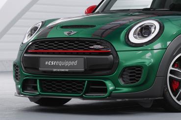 CSR Frontspoiler | Cup-Spoilerlippe mit ABE für Mini F55, F56, F57 JCW-Trim CSL700-L schwarz matt (Lackierung erforderlich)