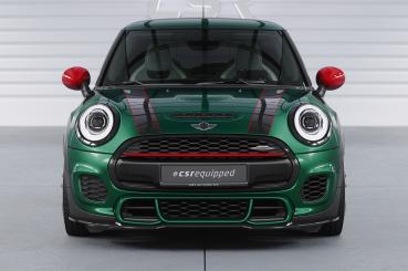 CSR Frontspoiler | Cup-Spoilerlippe mit ABE für Mini F55, F56, F57 JCW-Trim CSL700-L schwarz matt (Lackierung erforderlich)