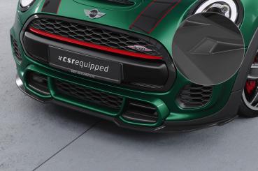 CSR Frontspoiler | Cup-Spoilerlippe mit ABE für Mini F55, F56, F57 JCW-Trim CSL700-L schwarz matt (Lackierung erforderlich)