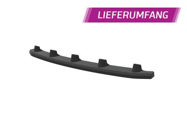 CSR Frontspoiler | Cup-Spoilerlippe mit ABE für Audi e-tron GT CSL708-L schwarz matt (Lackierung erforderlich)