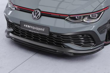 CSR Frontspoiler | Cup-Spoilerlippe mit ABE für VW Golf 8 (Typ CD) GTI Clubsport CSL711-K Kupfer matt (keine Lackierung erforderlich)