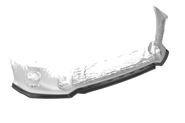 CSR Frontspoiler | Cup-Spoilerlippe mit ABE für Toyota GR Yaris (XP21) CSL713-M Carbon Look matt strukturiert (keine Lackierung erforderlich)