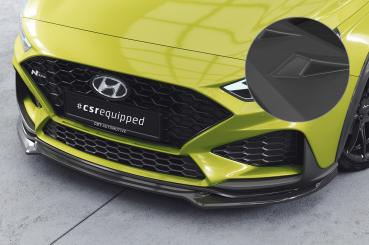 CSR Frontspoiler | Cup-Spoilerlippe mit ABE für Hyundai I30 (PD) N / N-Line CSL714-L schwarz matt (Lackierung erforderlich)