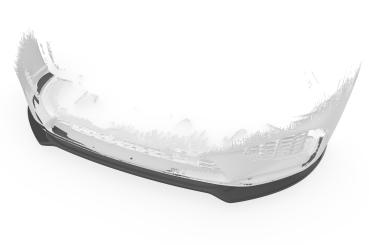 CSR Frontspoiler | Cup-Spoilerlippe mit ABE für Hyundai I30 (PD) N / N-Line CSL714-L schwarz matt (Lackierung erforderlich)