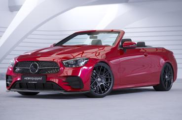 CSR Frontspoiler | Cup-Spoilerlippe mit ABE für Mercedes-Benz E-Klasse (A238/C238) AMG-Line CSL715-M Carbon Look matt strukturiert (keine Lackierung erforderlich)