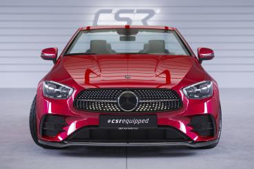 CSR Frontspoiler | Cup-Spoilerlippe mit ABE für Mercedes-Benz E-Klasse (A238/C238) AMG-Line CSL715-M Carbon Look matt strukturiert (keine Lackierung erforderlich)