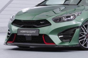 CSR Frontspoiler | Cup-Spoilerlippe mit ABE für Kia ProCeed (CD) GT CSL720-L schwarz matt (Lackierung erforderlich)