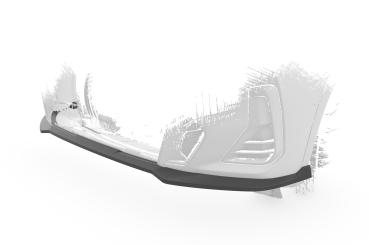 CSR Frontspoiler | Cup-Spoilerlippe mit ABE für BMW X3 G01 / X4 G02 M-Paket CSL722-L schwarz matt (Lackierung erforderlich)