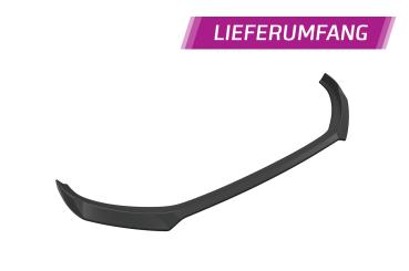 CSR Frontspoiler | Cup-Spoilerlippe mit ABE für VW Caddy 5 (Typ SB) CSL727-M Carbon Look matt strukturiert (keine Lackierung erforderlich)
