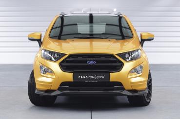 CSR Frontspoiler | Cup-Spoilerlippe mit ABE für Ford EcoSport MK2 CSL731-L schwarz matt (Lackierung erforderlich)