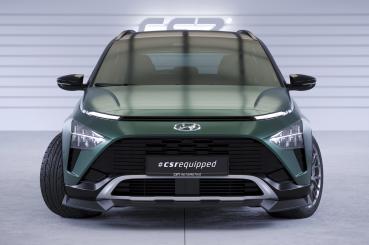 CSR Frontspoiler | Cup-Spoilerlippe mit ABE für Hyundai Bayon CSL733-S schwarz matt strukturiert (keine Lackierung erforderlich)