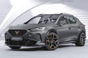 CSR Frontspoiler | Cup-Spoilerlippe mit ABE für Cupra Formentor VZ5 CSL738-L schwarz matt (Lackierung erforderlich)