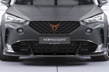 CSR Frontspoiler | Cup-Spoilerlippe mit ABE für Cupra Formentor VZ5 CSL738-L schwarz matt (Lackierung erforderlich)