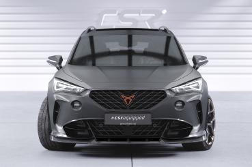 CSR Frontspoiler | Cup-Spoilerlippe mit ABE für Cupra Formentor VZ5 CSL738-L schwarz matt (Lackierung erforderlich)