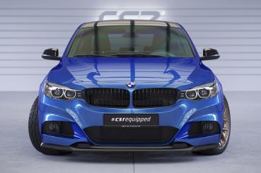 CSR Frontspoiler | Cup-Spoilerlippe mit ABE für BMW 3er F34 Gran Turismo CSL741-L Lackierung erforderlich (schwarz matt)